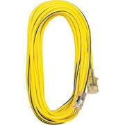 CORD 12/3 25FT YELLOW EXTENSION