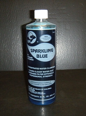 WATER CLARIFIER SPARKLING BLUE QT