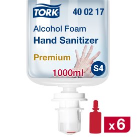 HAND SANITIZER TORK PREMIUM  ALCOHOL FOAM 1L