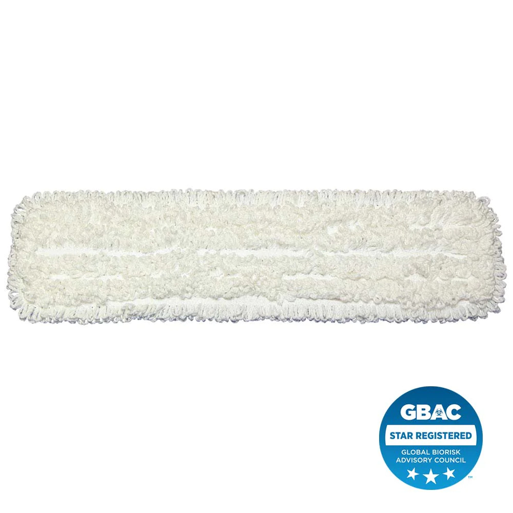 MOP CPI 24&quot; WHITE FLOOR FINISH 
PREMIUM WITH MESH BACKING
