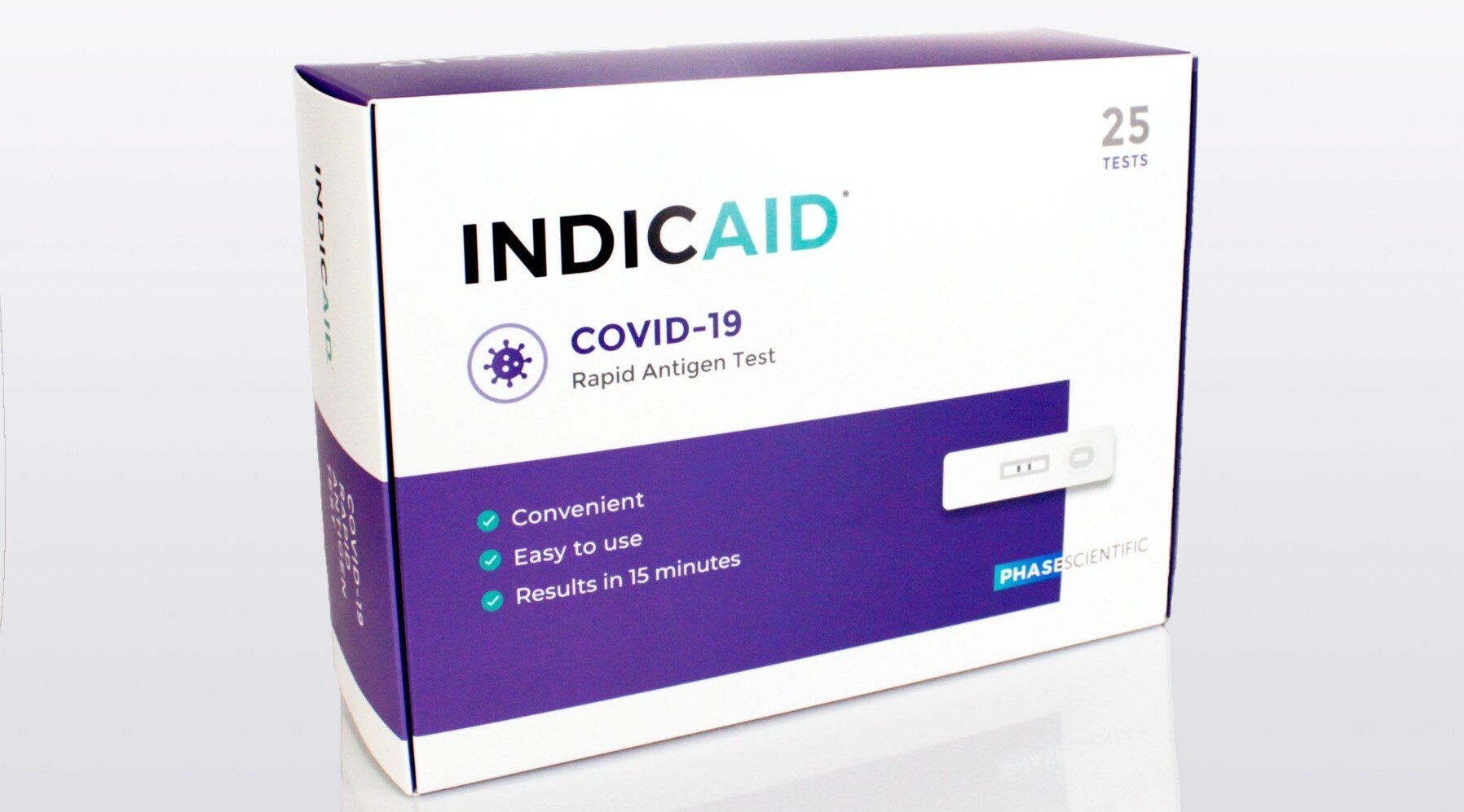 TEST INDICAID POC COVID-19  RAPID ANTIGEN DIAGNOSTIC TEST 