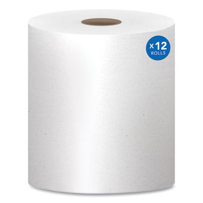 TOWELS ROLL WHITE 8IN X 1000FT 12CS(SEE ALT #)