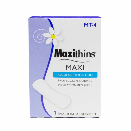 FEMININE NAPKINS MAXITHINS 4IN 250CS MAXI PADS