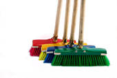 Brooms and Dustpans